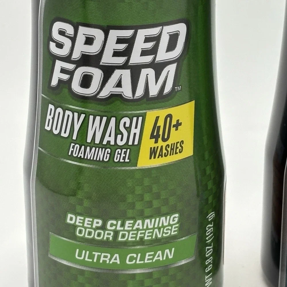 3X Dial  Speed‎ Foam Body Wash Deep Cleaning Odor Defense Foam gel 6.8 OZ Ea